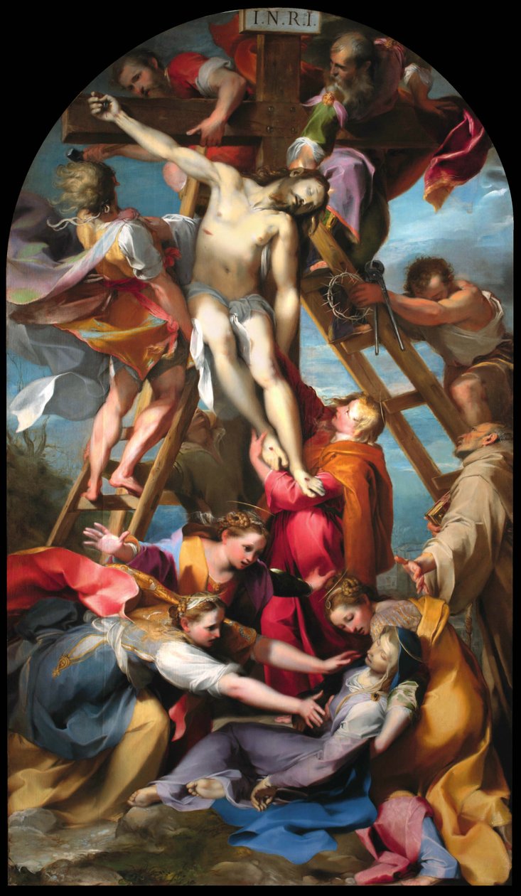 A Descida da Cruz, 1569. de Federigo Barocci