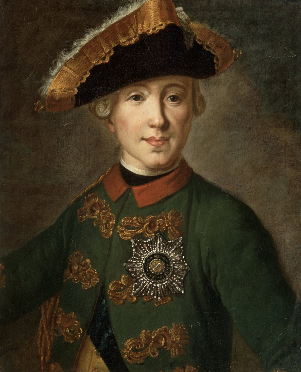 Retrato do Czar Pedro III (1728-62) de Fedor Stepanovich Rokotov