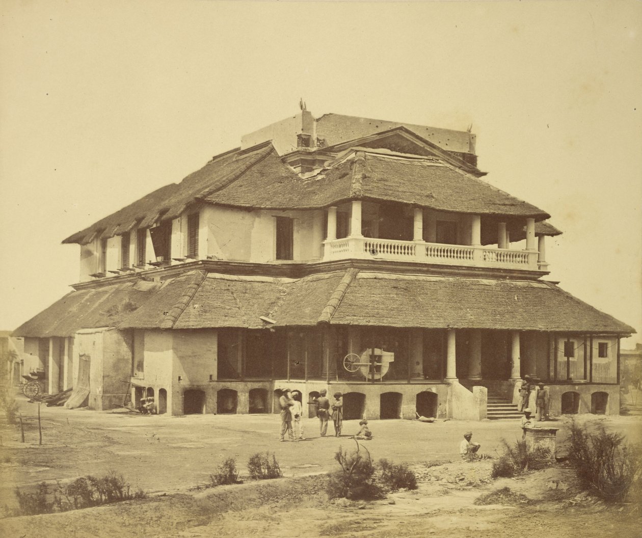 Casa dos grandes bancos de Felice Beato