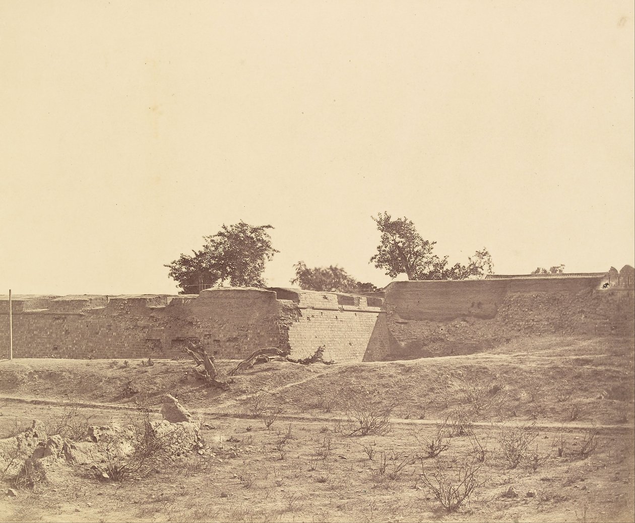 Water Bastion and Breach de Felice Beato