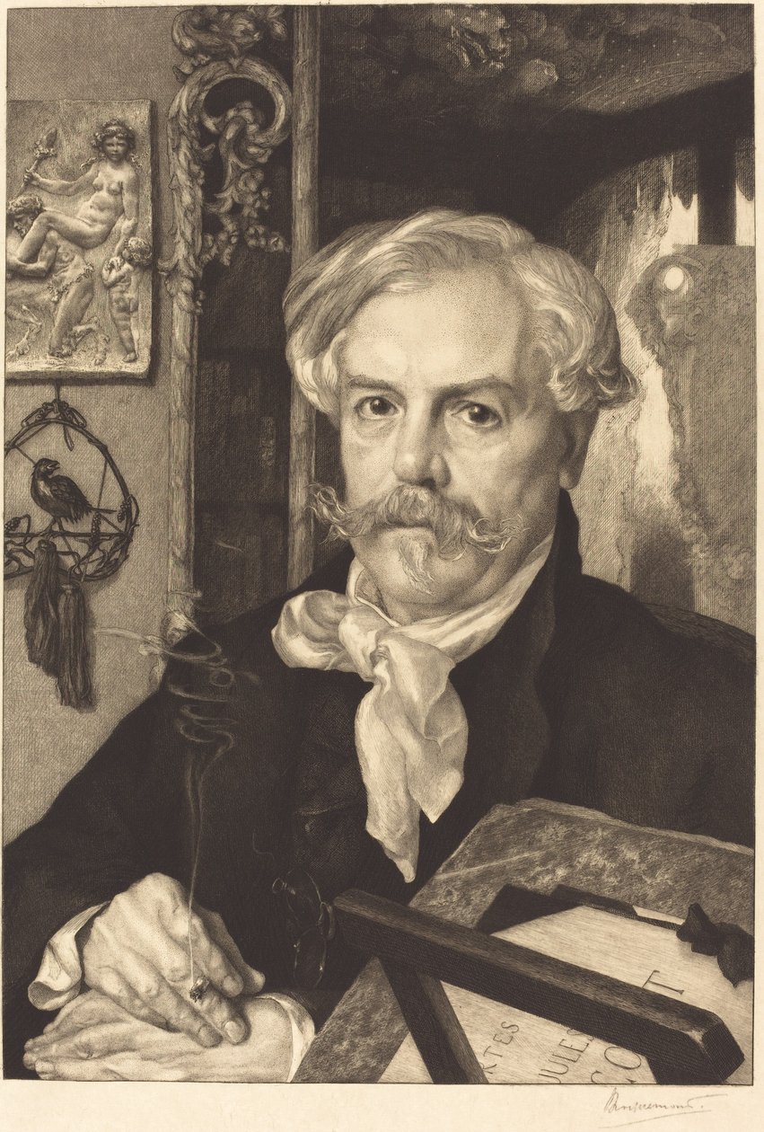 Edmond de Goncourt de Felix Bracquemond