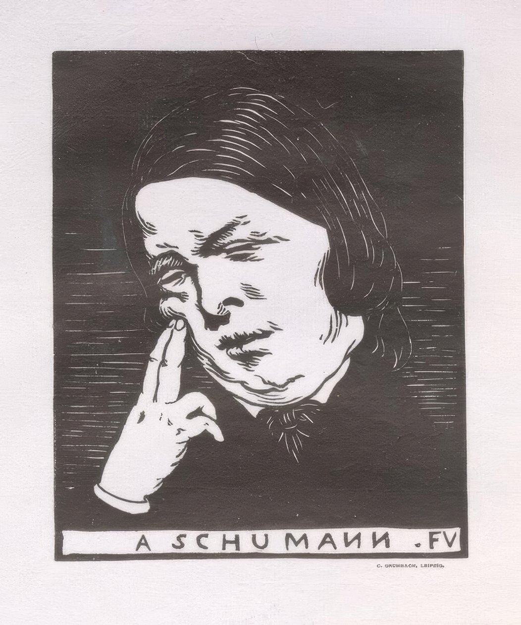 Um Schumann de Felix Edouard Vallotton