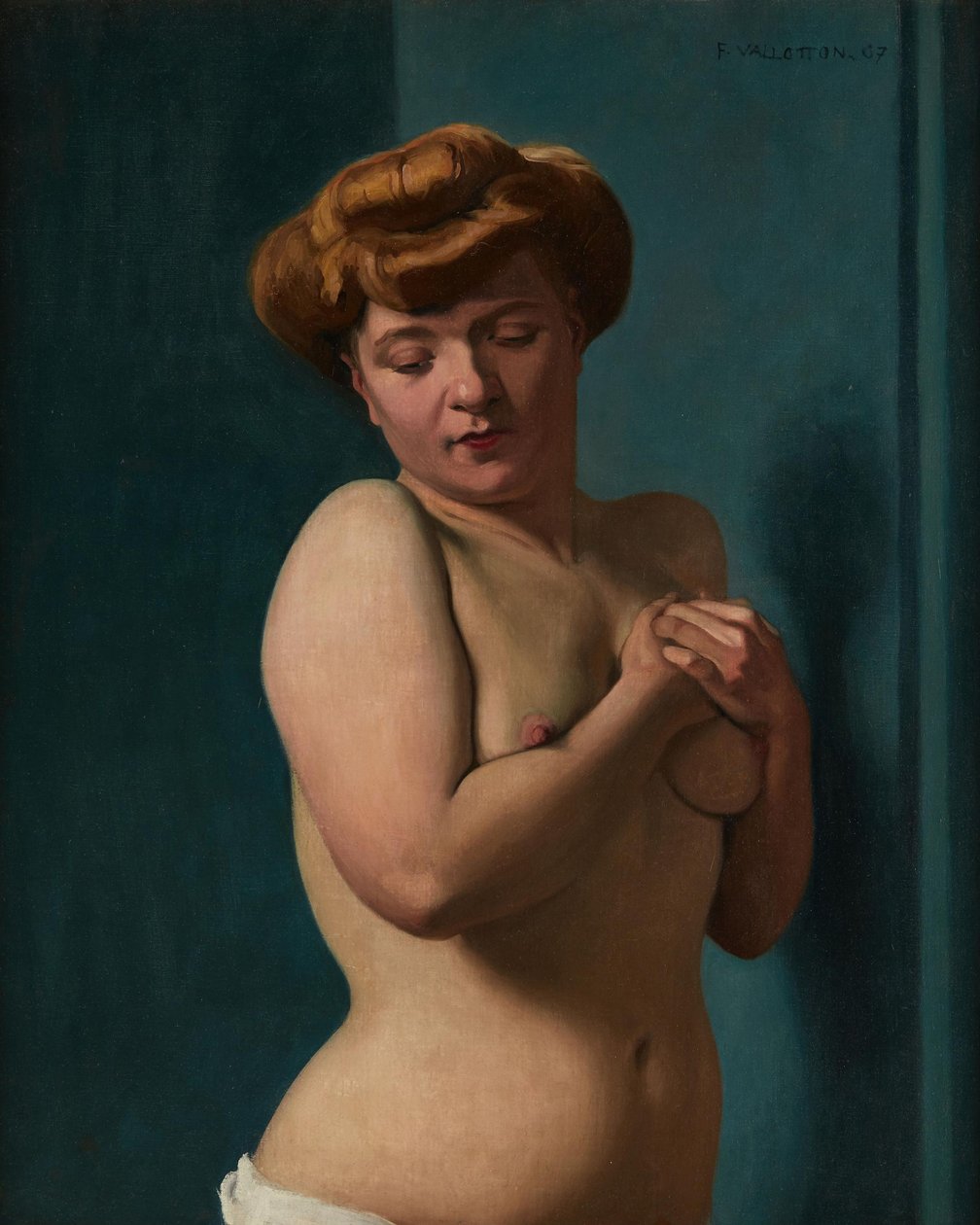 Mulher nua, 1907. de Felix Edouard Vallotton