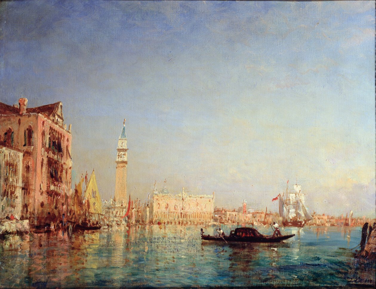 Veneza, século XIX de Félix Ziem