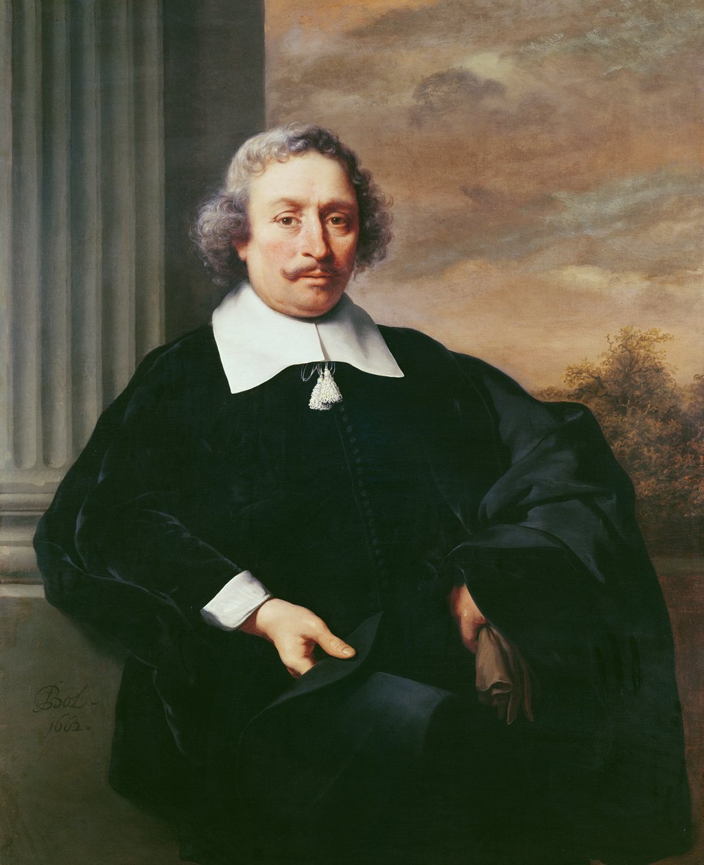 Retrato de um homem, 1662 de Ferdinand Bol