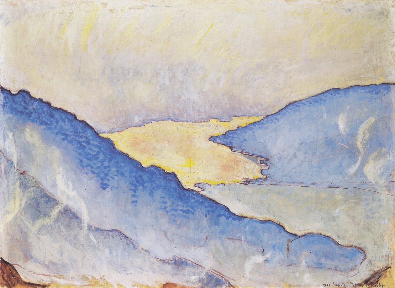 Nevoeiro no Lago Thun de Ferdinand Hodler
