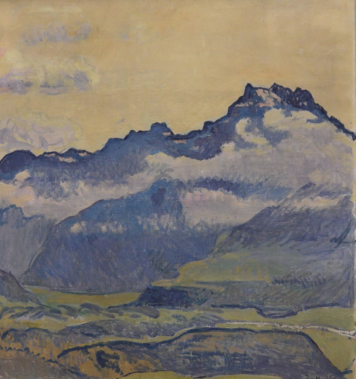 Dentes du Midi de Ferdinand Hodler