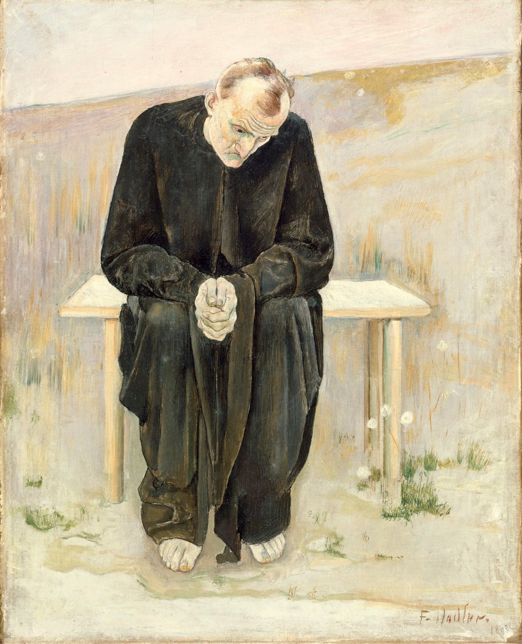O Desiludido de Ferdinand Hodler