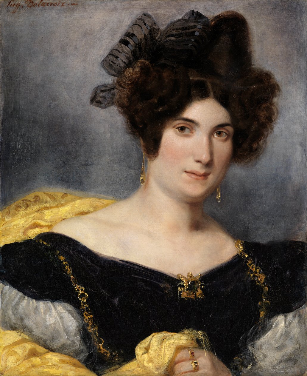 Sra. François Simon de Ferdinand Victor Eugene Delacroix