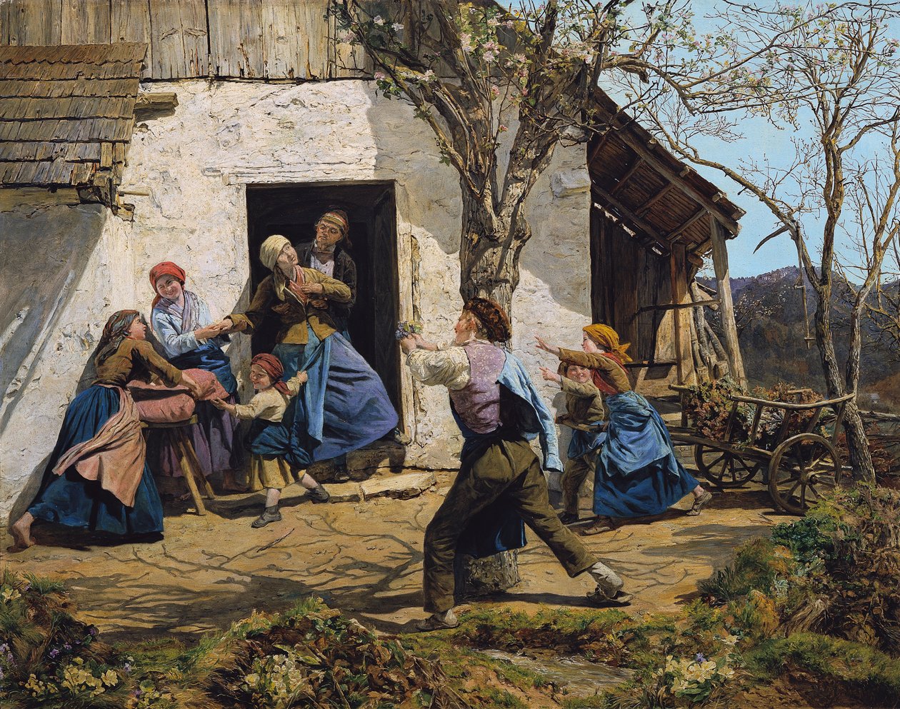 Os recuperados de Ferdinand Georg Waldmuller