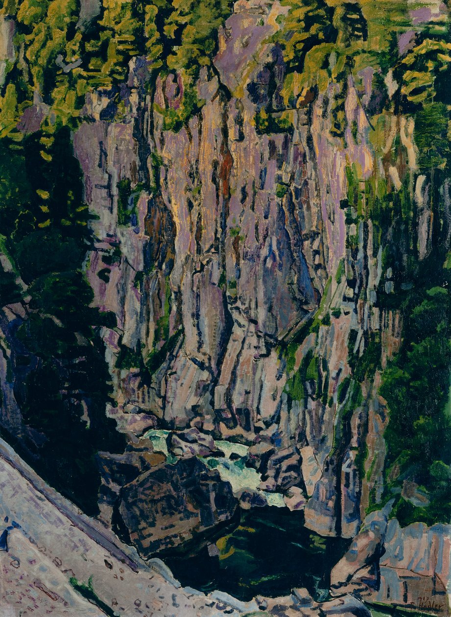Garganta de Aare de Ferdinand Hodler
