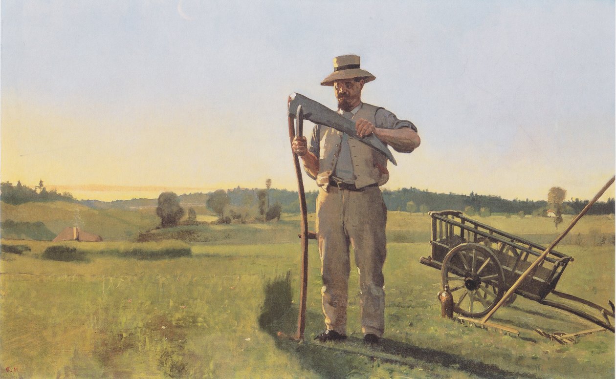 O cortador de Ferdinand Hodler