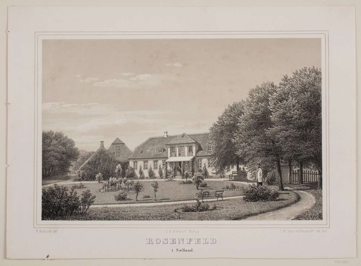 Rosenfeld e Sælland de Ferdinand Richardt