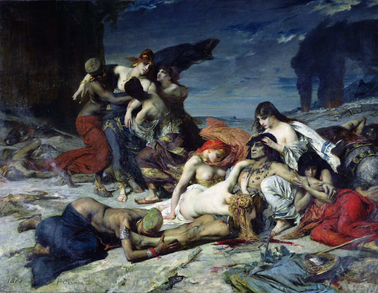 A morte de Ravana, 1875 de Fernand Cormon