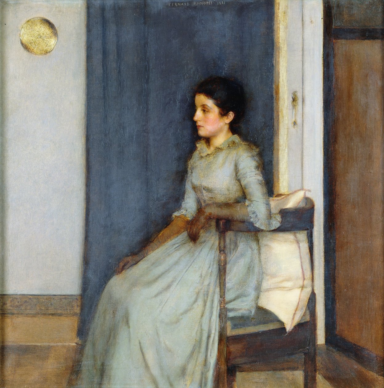 Mademoiselle Monnom, 1887 de Fernand Khnopff