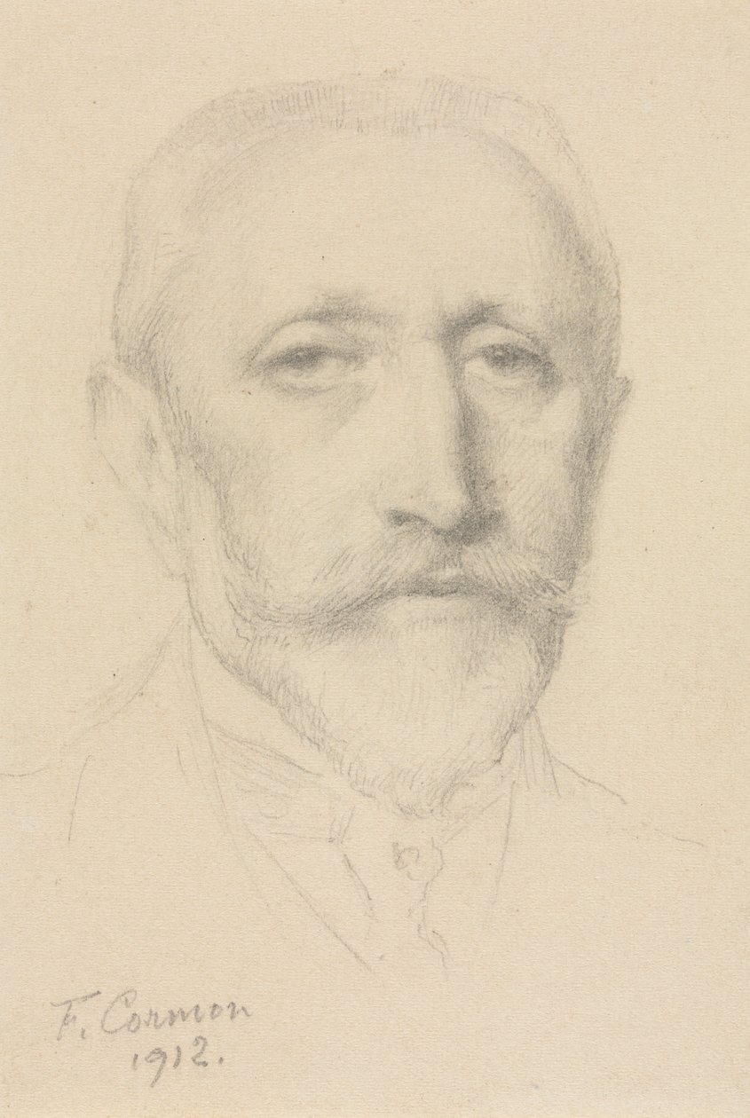Auto-retrato, 1912. de Fernand Cormon