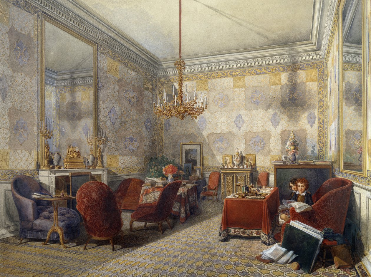 Sala de desenho de Fernand de Cordova Pelez