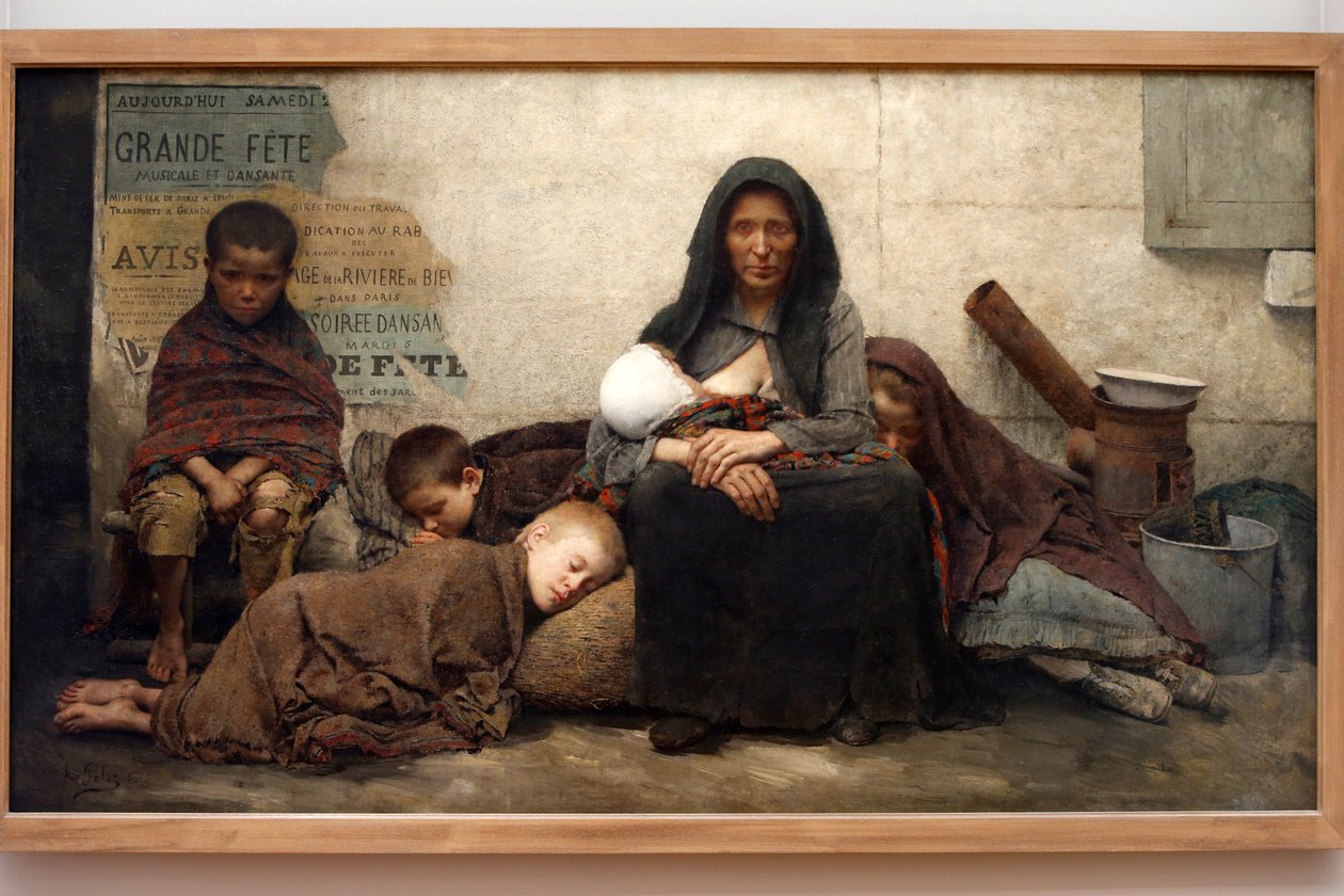Sem-teto, 1883 de Fernand de Cordova Pelez