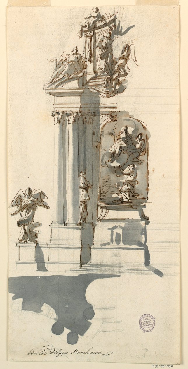 Projeto para um Altar de Filippo Marchionni