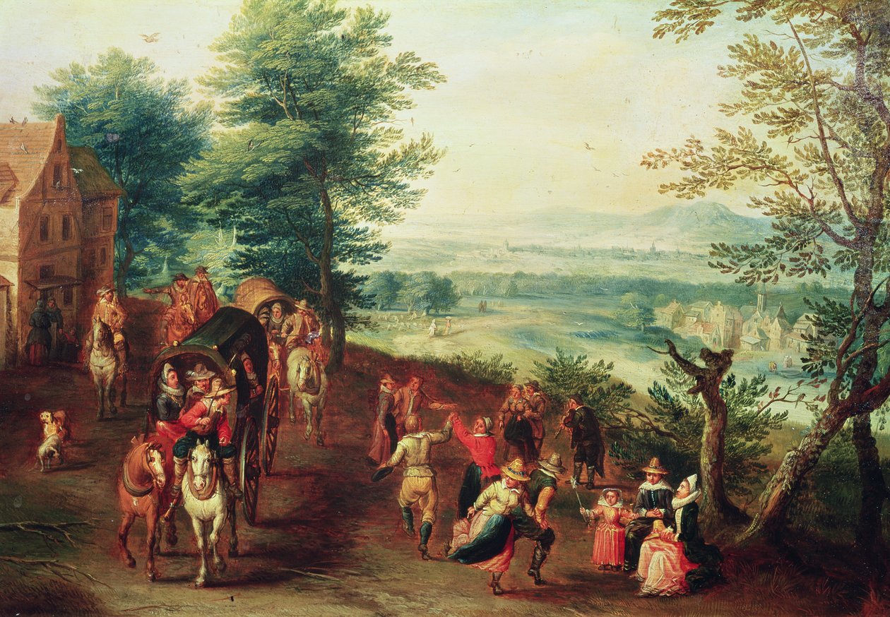 Dança do país de Flemish School
