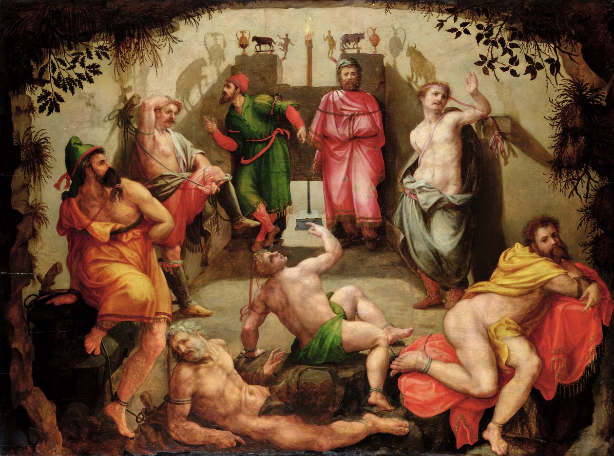 Gruta de Platão de Flemish School