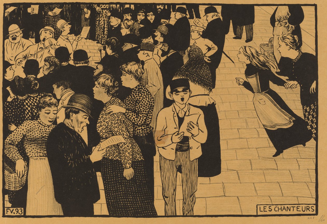 Os cantores de Félix Vallotton