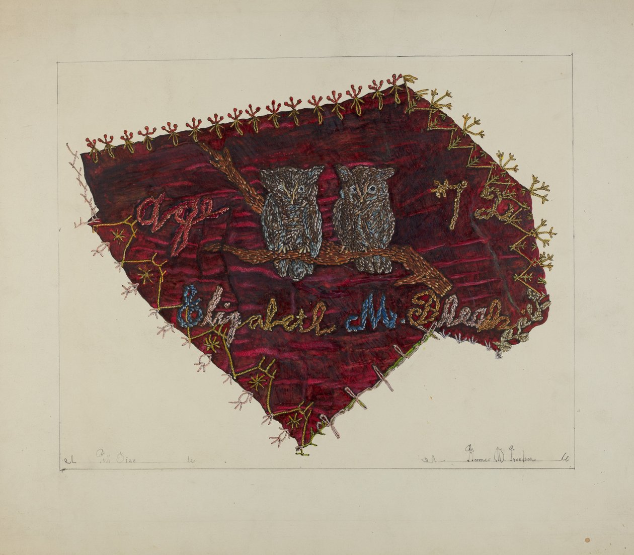 Colcha de retalhos de Florence Truelson
