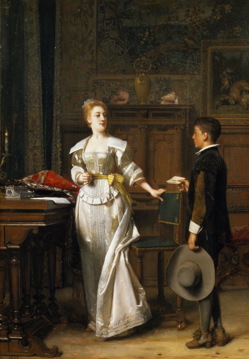 A carta dos namorados de Florent Willems