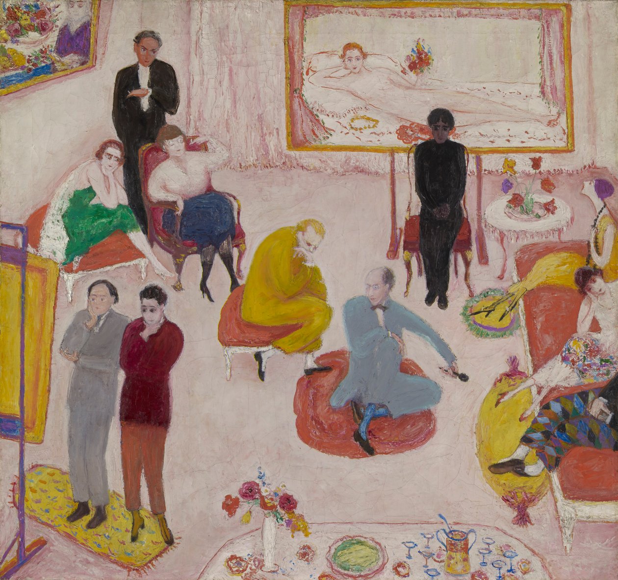 Studio Party (Soir?e) de Florine Stettheimer