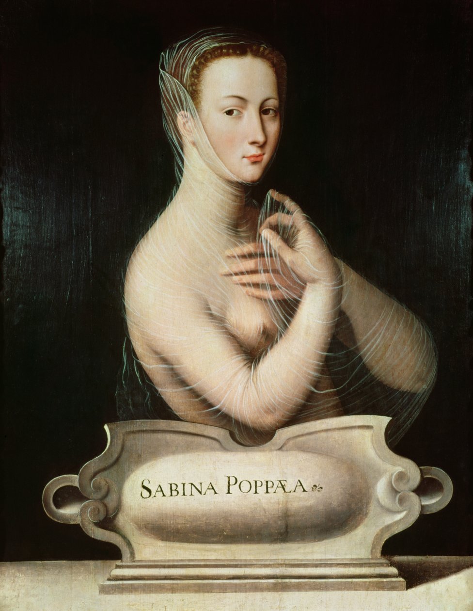 Sabina Poppaea, c.1570 de Fontainebleau School