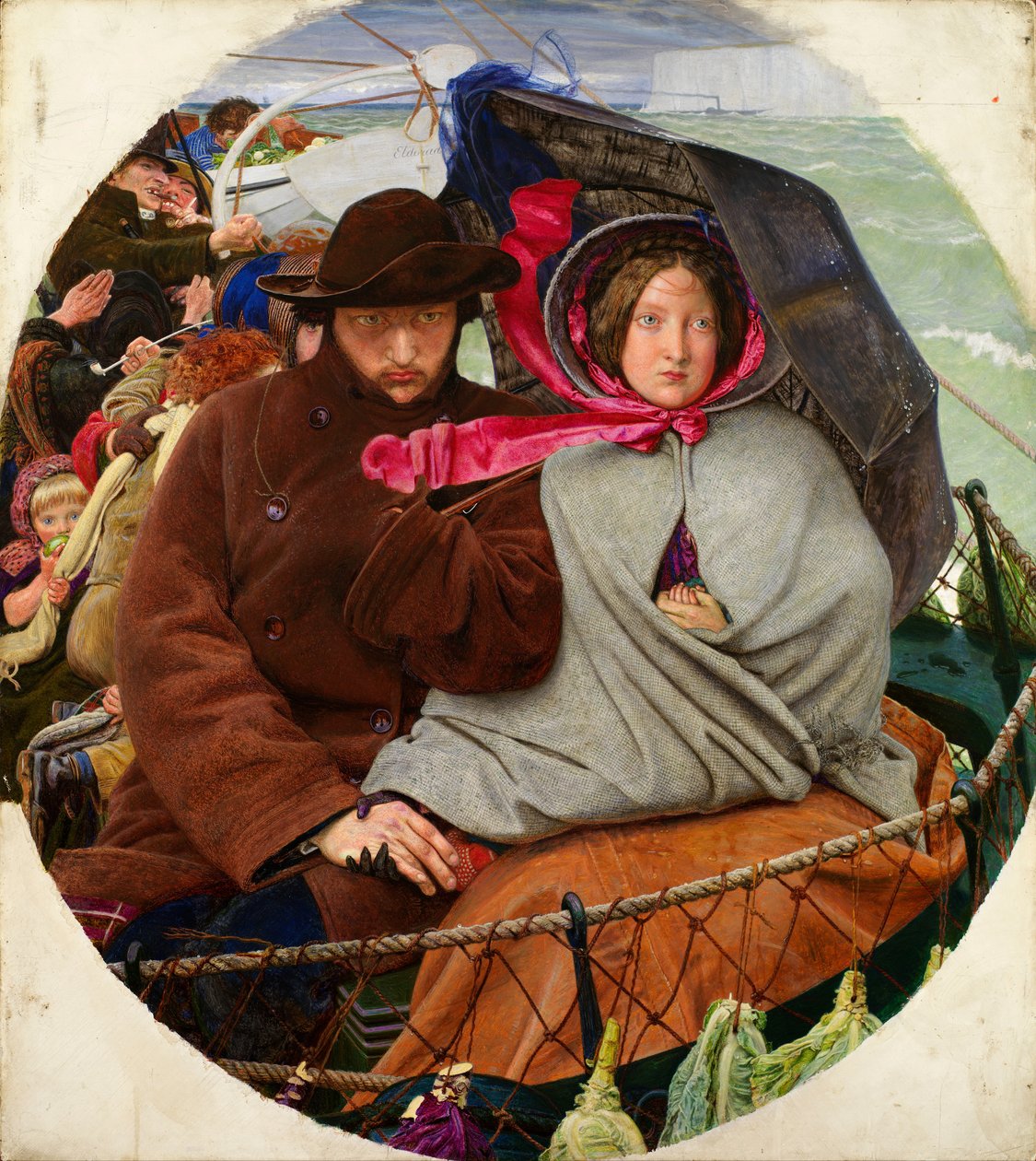 O último da Inglaterra de Ford Madox Brown