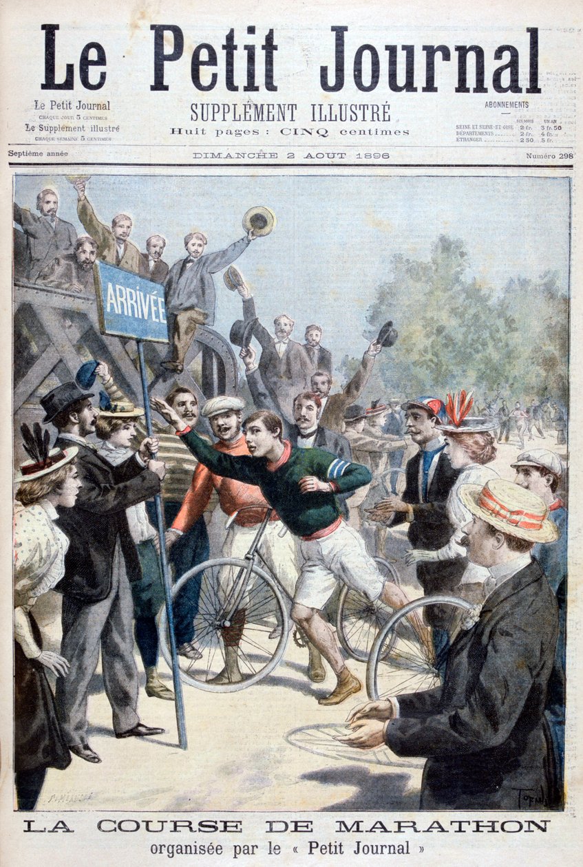 Maratona, 1896 de Fortuné Méaulle