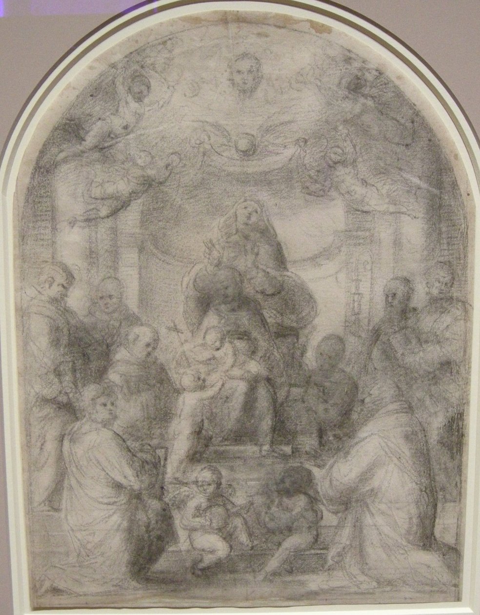 madona com criança e santos de Fra Bartolomeo