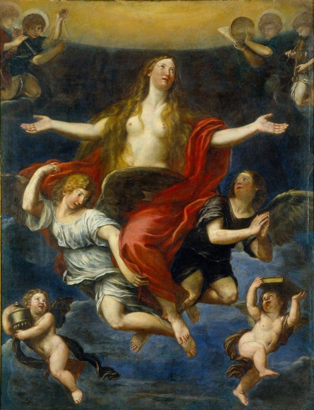 Êxtase de Maria Madalena de Francesco Albani