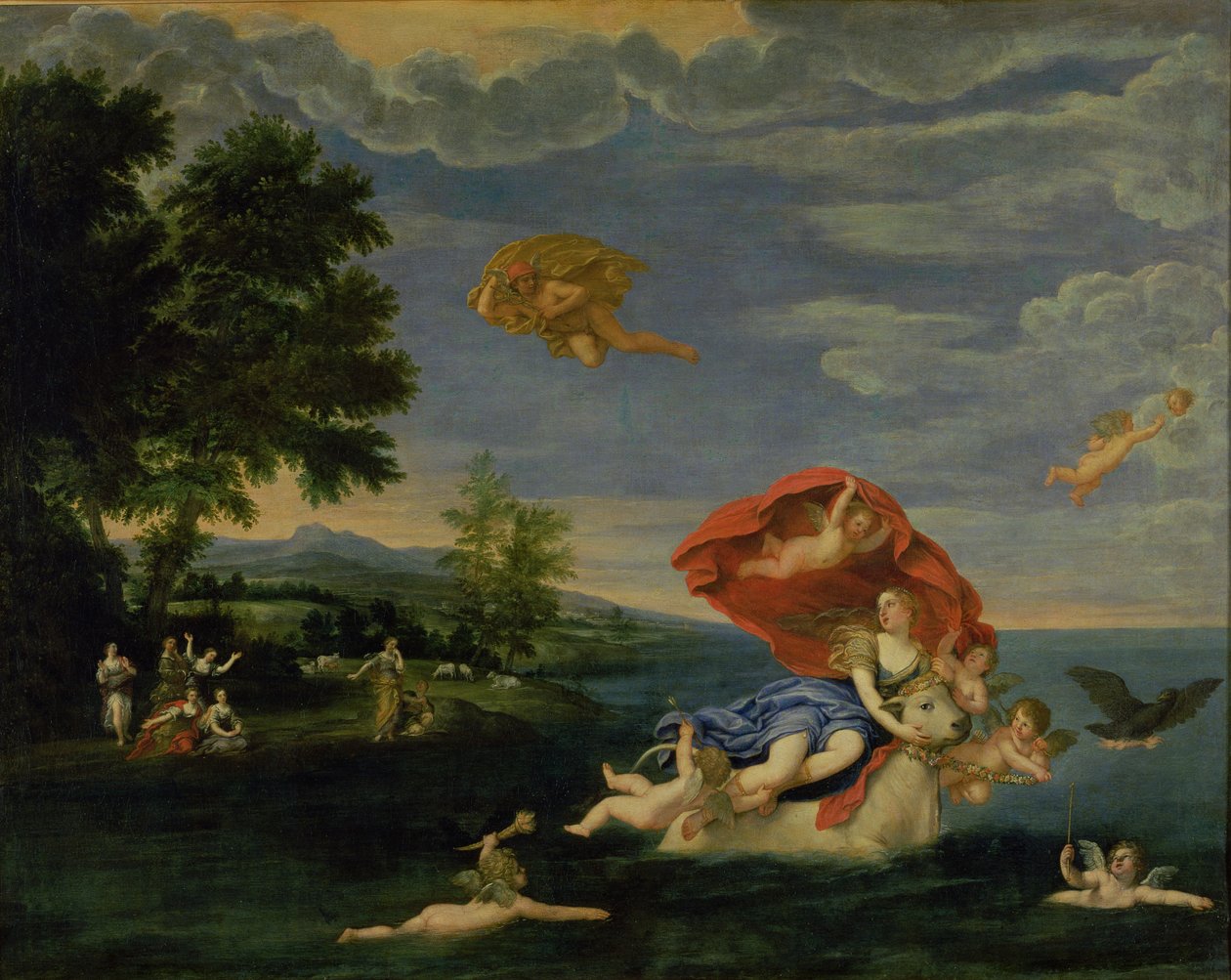 A violação da Europa de Francesco Albani