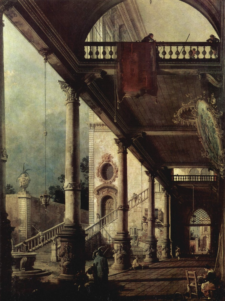 A arcada de Francesco Guardi