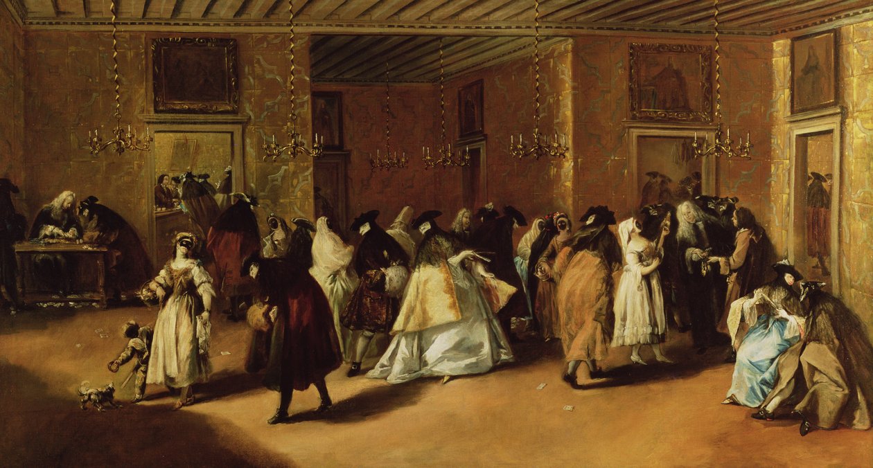 Reunião Mascarada de Francesco Guardi
