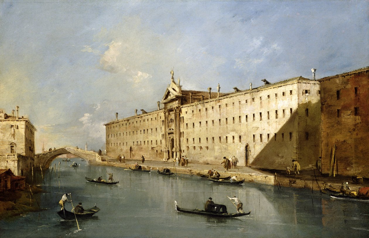 Rio dei Mendicanti de Francesco Guardi