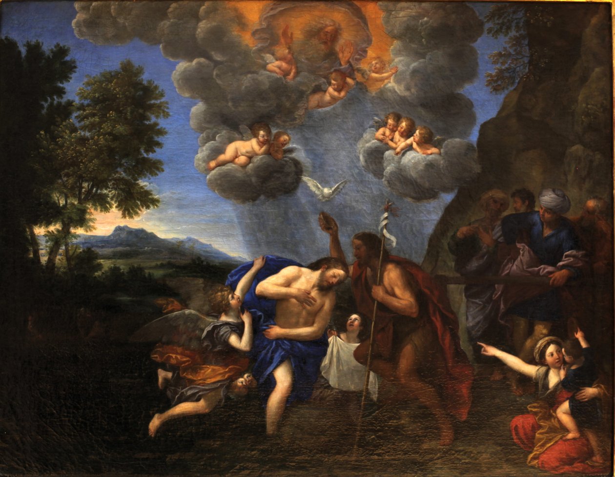 O Batismo de Cristo de Francesco Albani