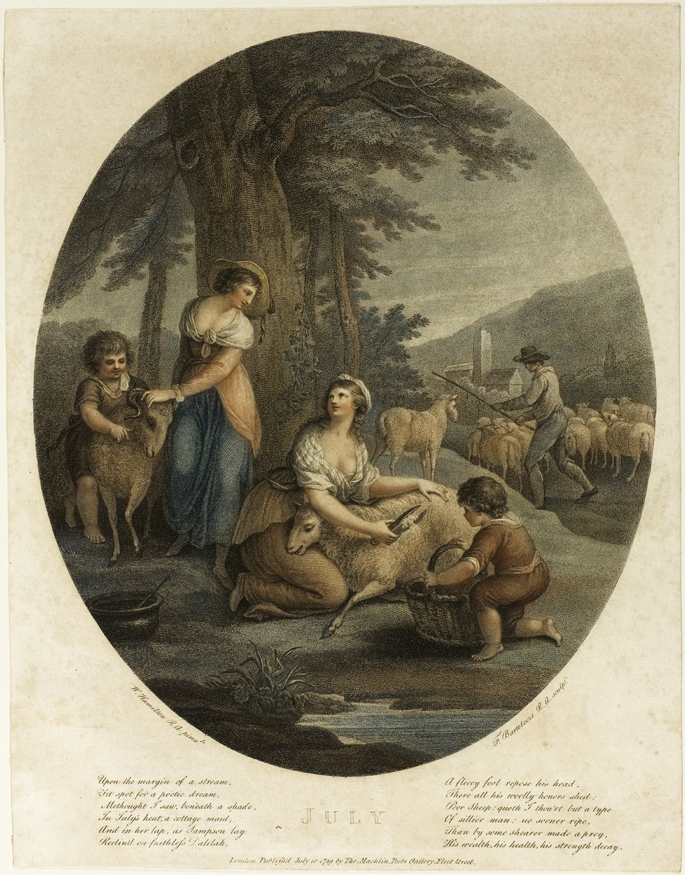 Julho de Francesco Bartolozzi