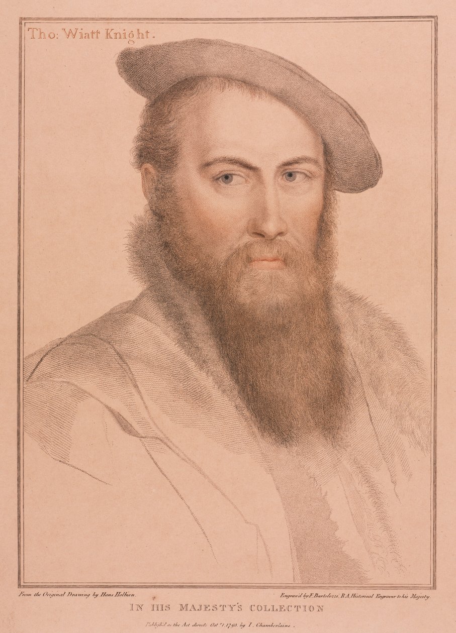 Sir Thomas Wyatt de Francesco Bartolozzi