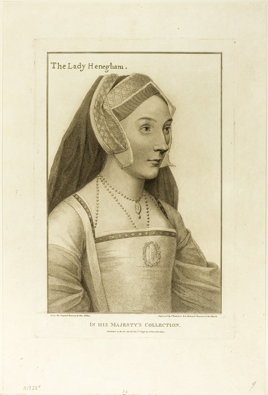 A Senhora Henegham de Francesco Bartolozzi