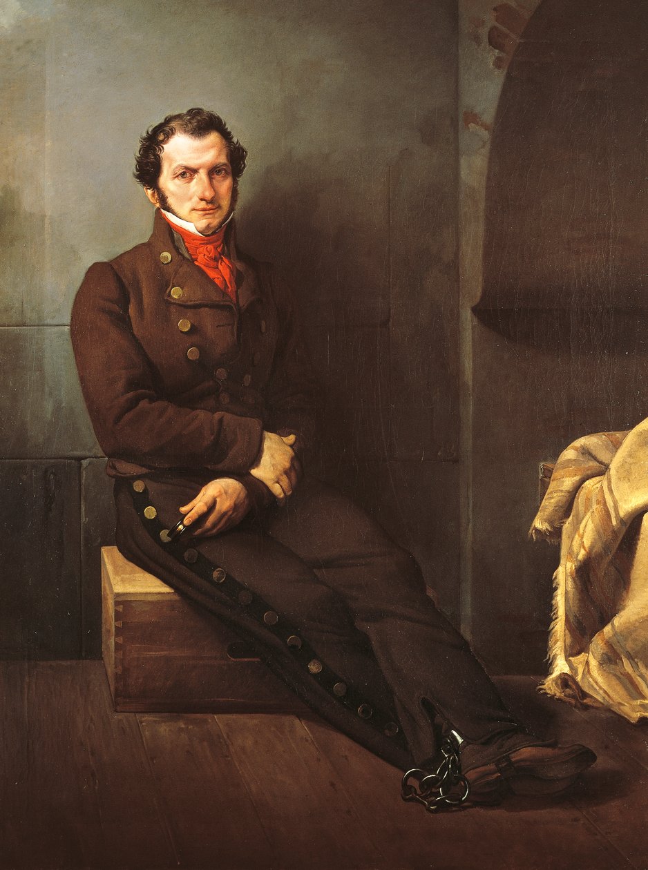 Conde Arese encarcerado de Francesco Hayez