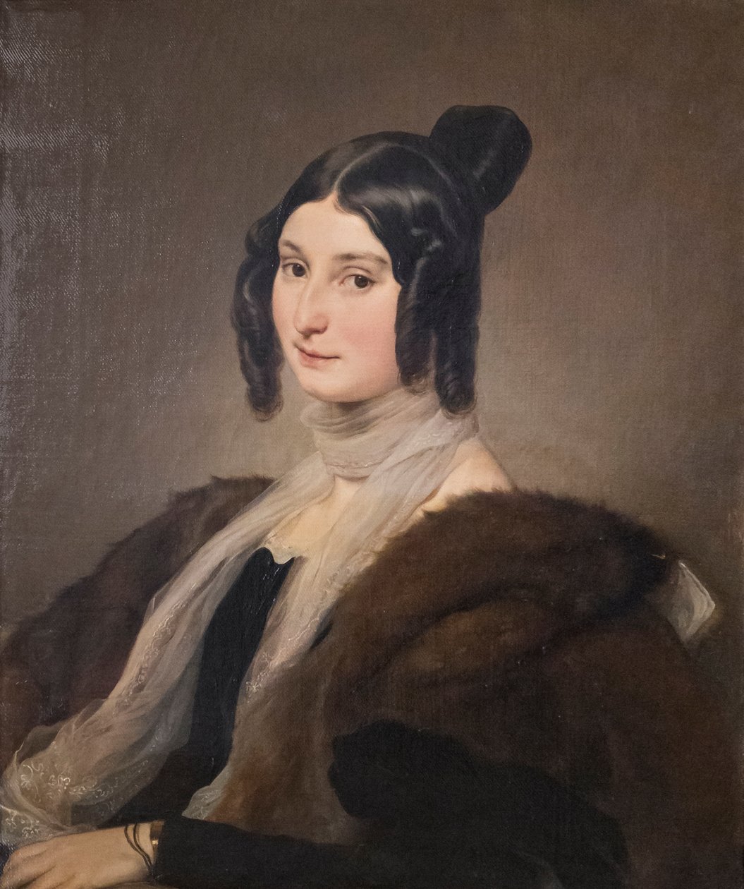 Retrato de Clara Maffei de Francesco Hayez