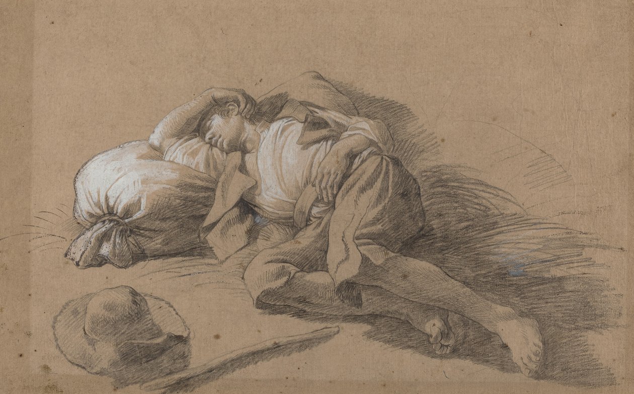 Camponês Adormecido de Francesco Londonio