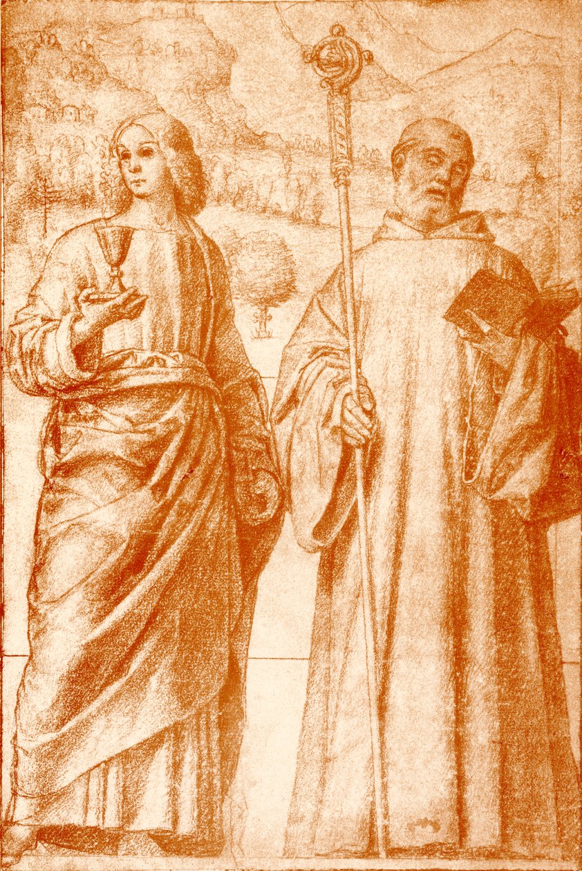 João Batista e São Bento de Francesco Morone