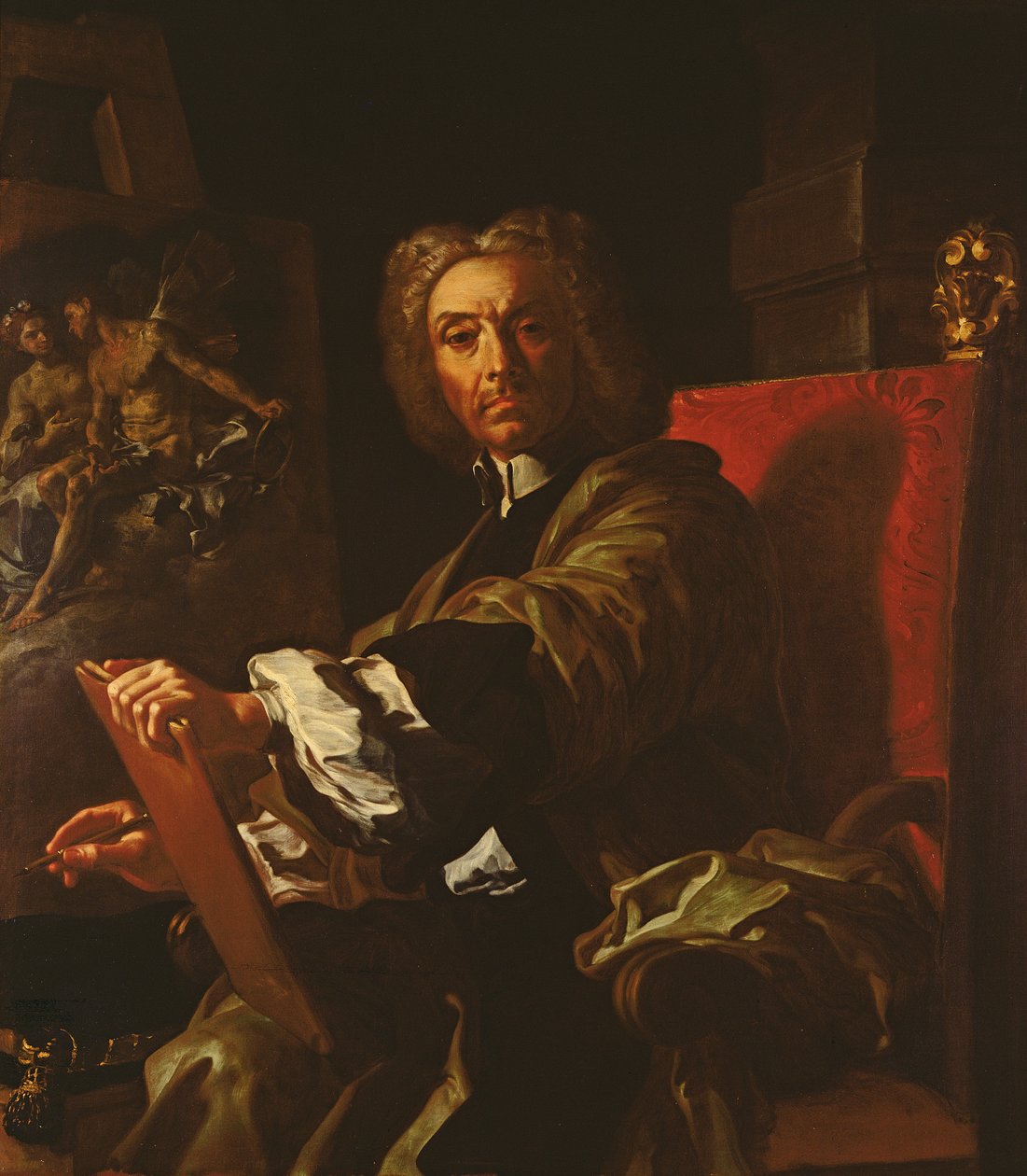 Auto-retrato, 1730-31 de Francesco Solimena