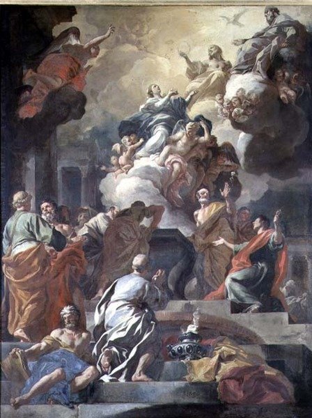 A Assunção da Virgem de Francesco Solimena
