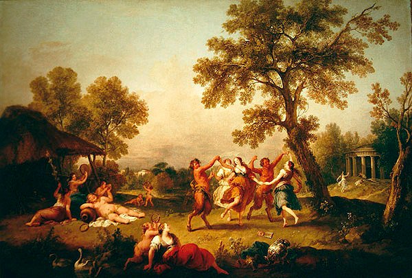 Bacanal, c.1740-50 de Francesco Zuccarelli