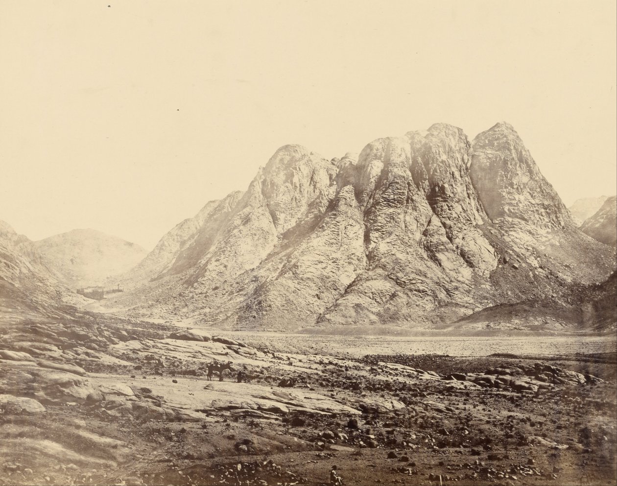 Monte Horeb, Sinai de Francis Frith